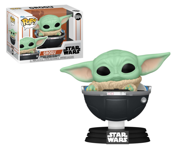 Funko POP Vinyl: MND S9 – Grogu w/Prama - 1230850 - zdjęcie
